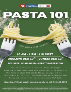 Cover photo for Homemade Pasta Workshop